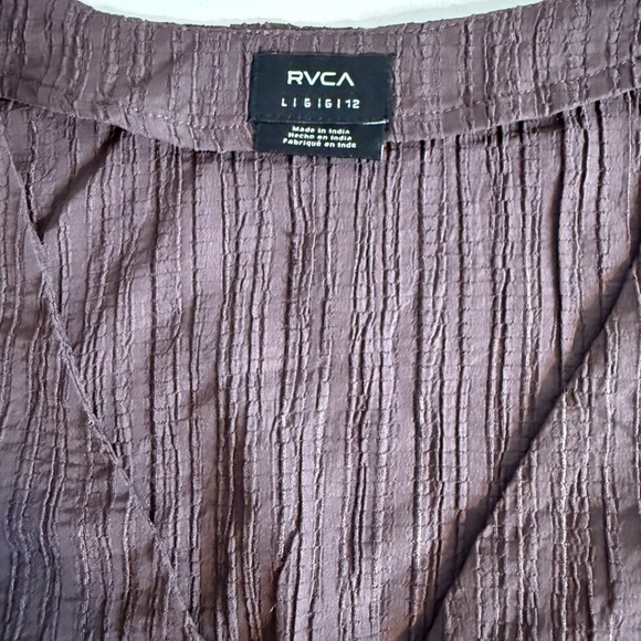 RVCA‎ Brown Maxi Dress with Button Detail - Picture 8 of 8